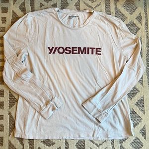 James Perse Yosemite long sleeve tee
